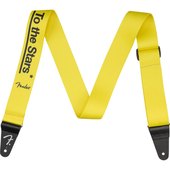 Fender Tom DeLonge To The Stars Strap, Graffiti Yellow ギター/ベース用ストラップ〈フェンダー〉|Fender|ストラップ