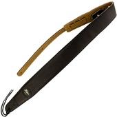 Hofner H65/72 BK Padded Leather Strap Black プレミアム レザー ストラップ 〈ヘフナー〉|その他・ストラップ|ストラップ