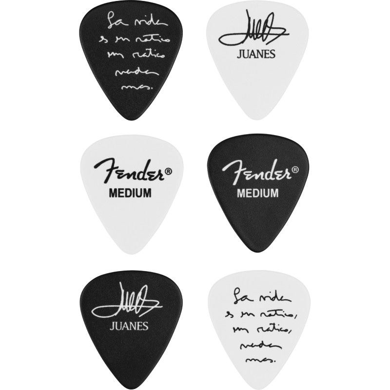 Fender Juanes 351 Celluloid Picks (6) �ԥå� (�ե������)