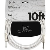 Fender  Juanes 10' Instrument Cable, Luna White ギターケーブル〈フェンダー〉|Fender|シールド・ケーブル