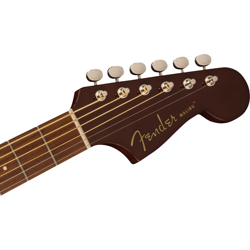Fender Malibu Player, Walnut Fingerboard, Gold Pickguard, Natural