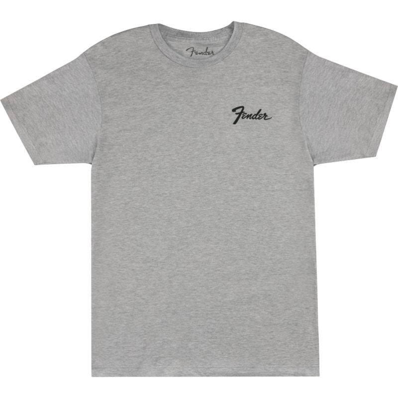 Fender Transition Logo Tee, Athletic Gray, L������ T����ġҥե��������