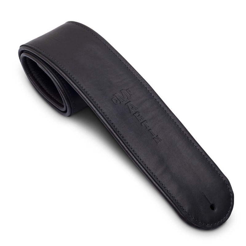 マーティン ストラップ　18A0029 Martin 18A0029 Black Front, Brown Backing Rolled Strap ストラップ