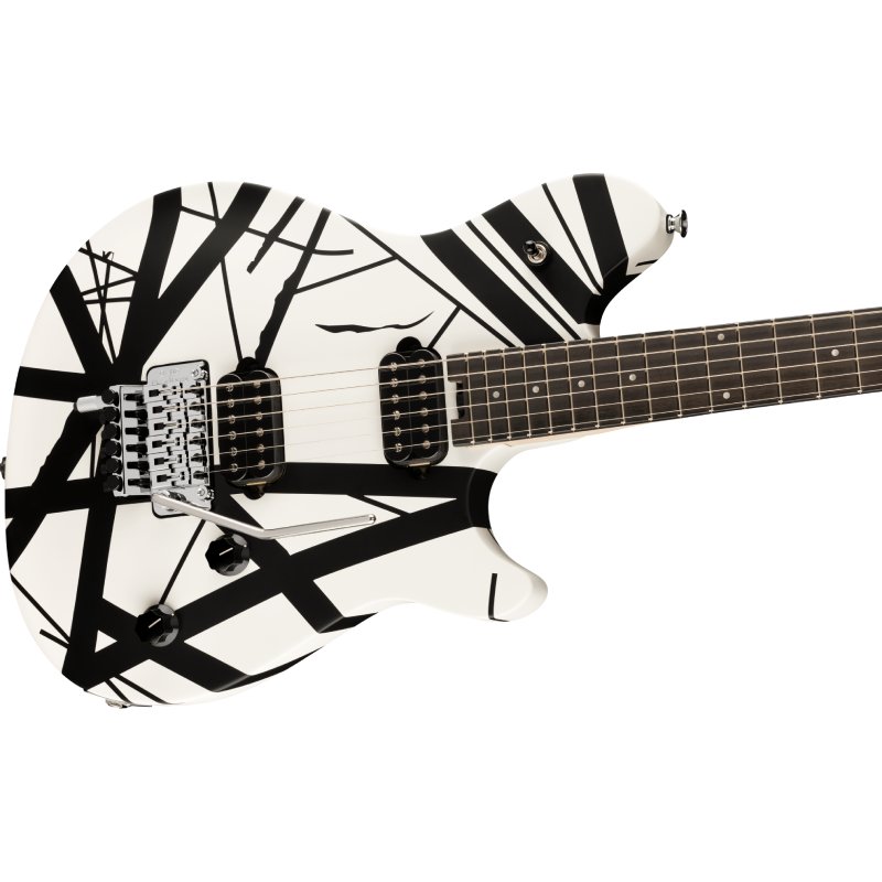 EVH Wolfgang Special Striped Series, Ebony Fingerboard, Black and