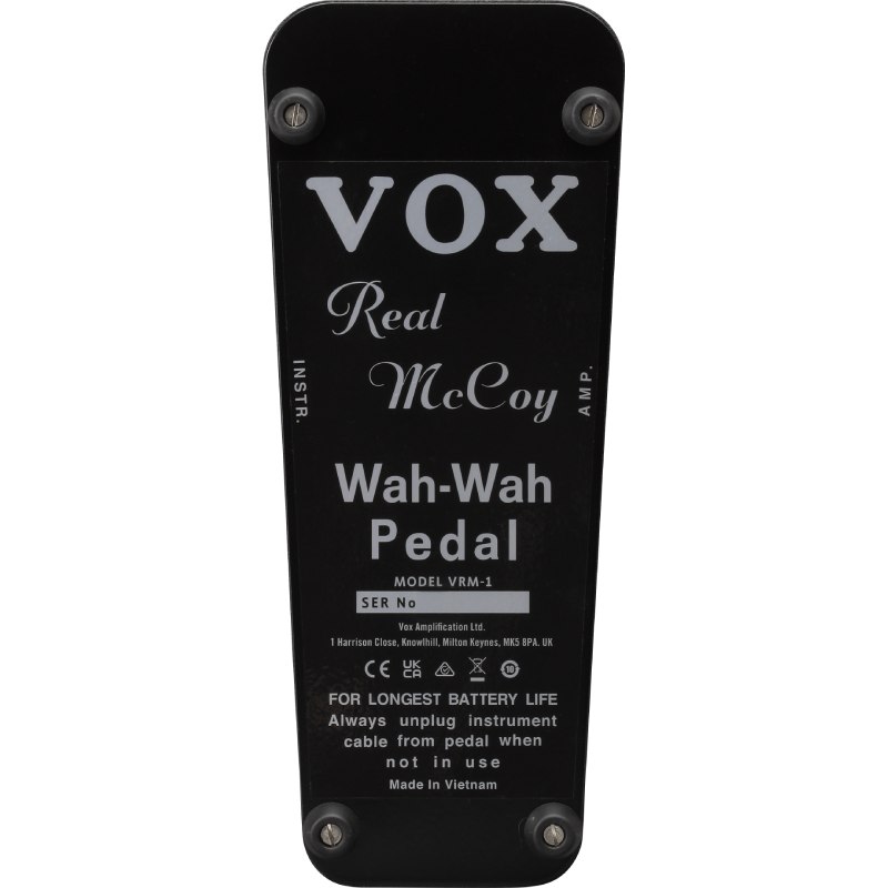 VOX VRM-1 ワウペダル 楽天市場】VOX VRM-1 LTD REAL MCCOY WAH LIMITED EDITION ワウペダル