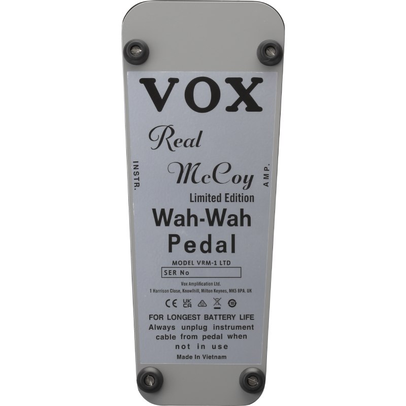 VOX VRM-1 LTD REAL MCCOY WAH LIMITED EDITION ワウペダル〈ボックス