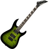 Jackson JS Series Dinky JS20 DKQ 2PT, Amaranth Fingerboard, Transparent Green Burst 쥭ҥ㥯