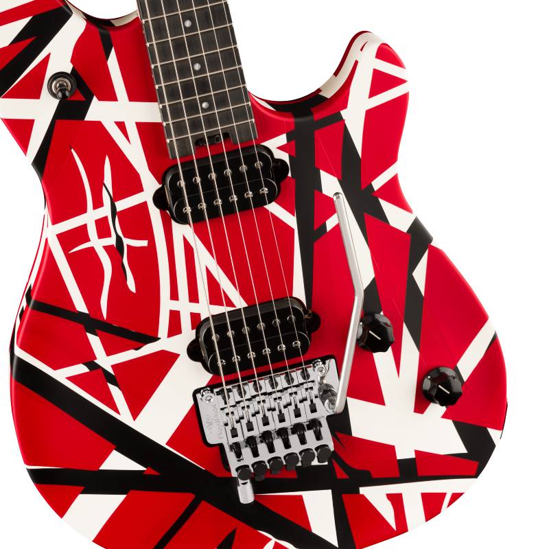EVH Wolfgang Special Striped Series, Ebony Fingerboard, Red
