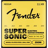 Fender SuperSonic 250 Guitar Strings, Nickel Plated Steel, Ball End, 250M Gauges .011-.049 ���쥭�������� �ե������