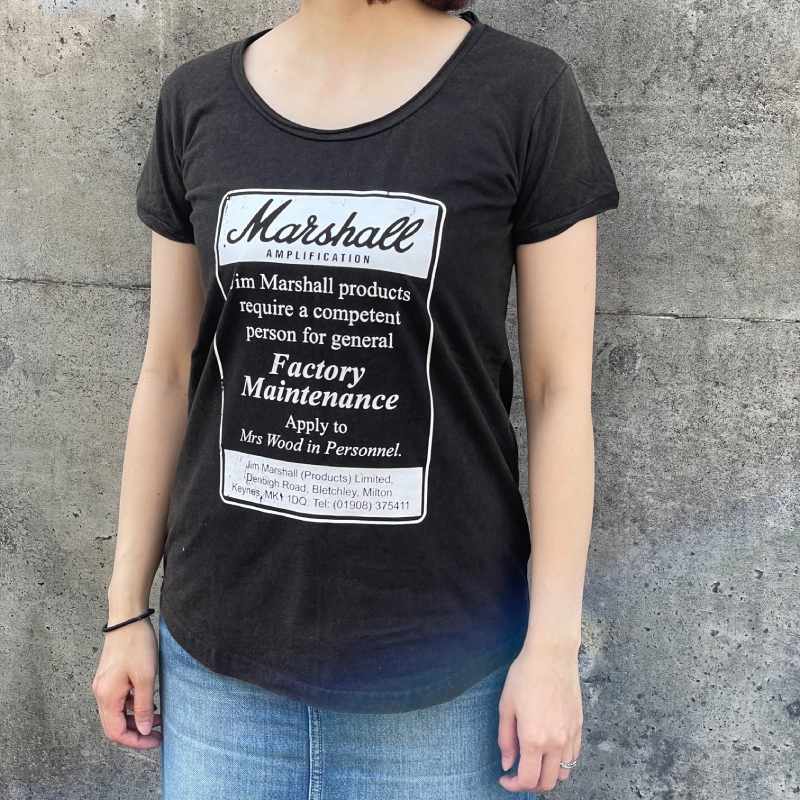 Marshall PERSONNEL Lサイズ LADY'S Tシャツ〈マーシャル〉 | Guitar