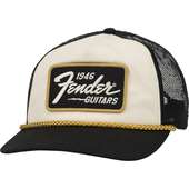Fender 1946 Gold Braid Hat, Cream/Black キャップ〈フェンダー〉|Fender|Electric Guitar