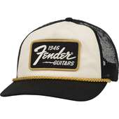 Fender 1946 Gold Braid Hat, Cream/Black åסҥե