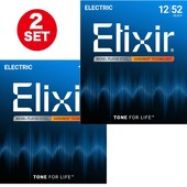 〈2set〉Elixir 12152 NANO WEB ナノウェブ Heavy .012-.052 エレキギター弦〈エリクサー〉|Elixir|アコースティックギター弦