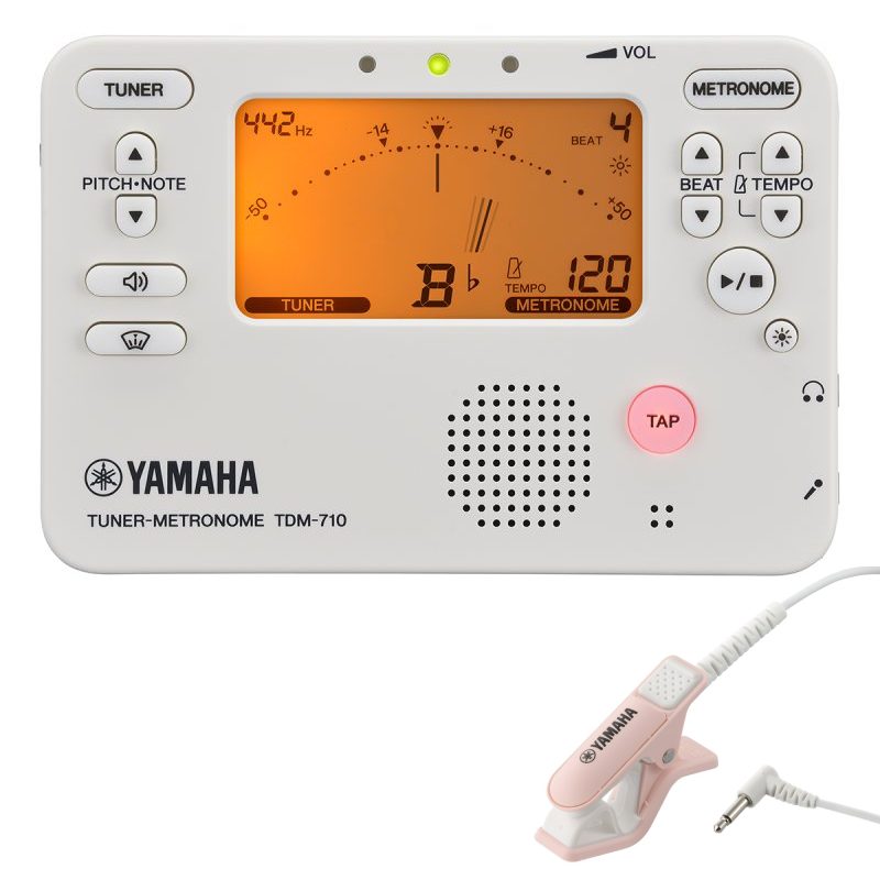 YAMAHA TDM-710IV+TM-40PK チューナーメトロノーム・マイクセット