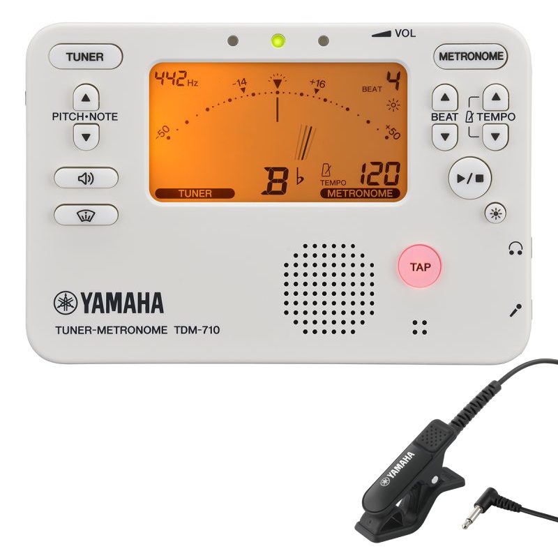 YAMAHA TDM-710IV+TM-40BK チューナーメトロノーム・マイクセット