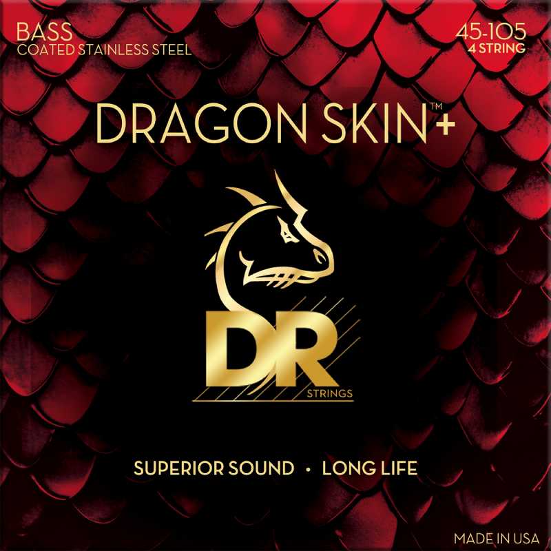 DR STRINGS DBS-45 45-105 MEDIUM DRAGON SKINStainless for Bass 쥭١
