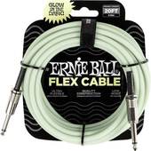 ERNIE BALL 6437 SS GLOW IN DARK 蓄光 Flex cables 20ft ギターケーブル 〈アーニーボール〉|その他|シールド・ケーブル