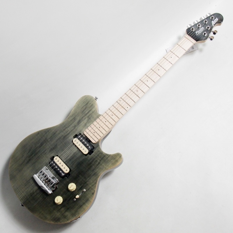 Sterling by MUSIC MAN SUB AX3FM-TBK-M1 トランス・ブラック エレキ