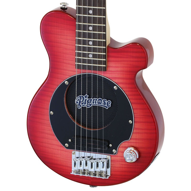 Pignose ピグノーズ / PGG-200FM SBL アンプ内蔵ミニギター Pignose PGG-200FM SBL ヘッドホン付き アンプ内蔵エレキギター