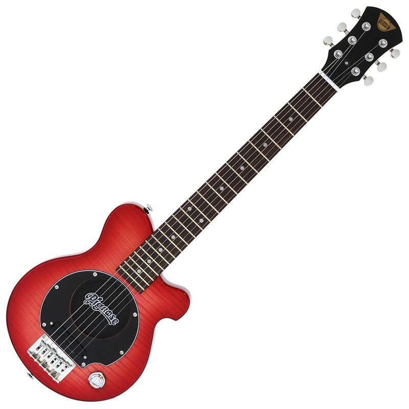 Pignose PGG-200FM SR(See-through Red) アンプ内蔵ミニギター