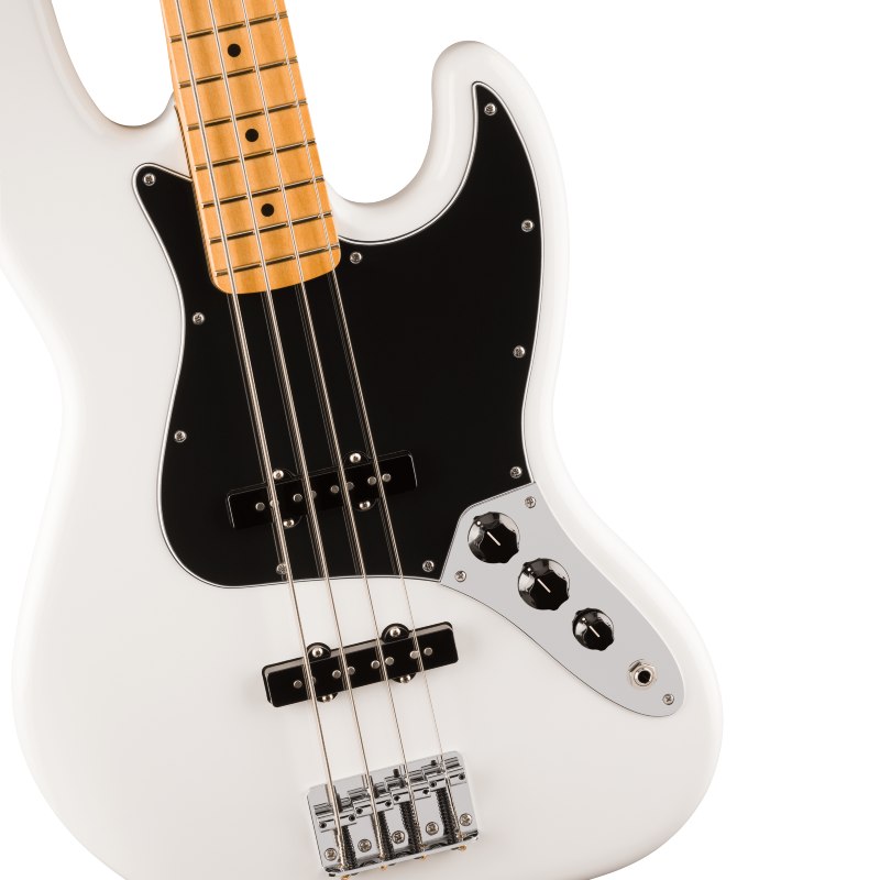 Fender Player II Jazz Bass, Maple Fingerboard, Polar White