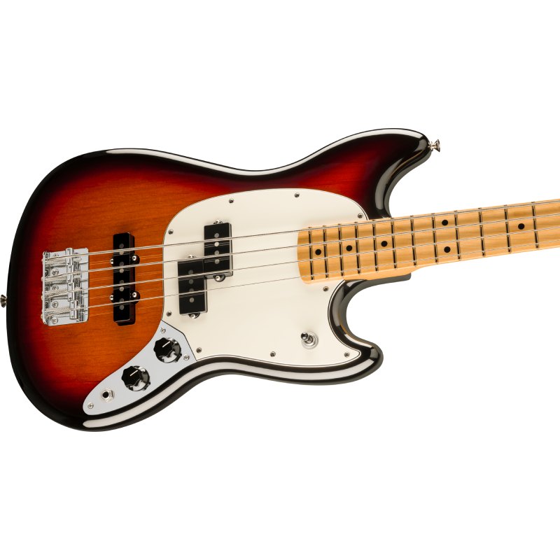 Fender Player II Mustang Bass PJ, Maple Fingerboard, 3-Color
