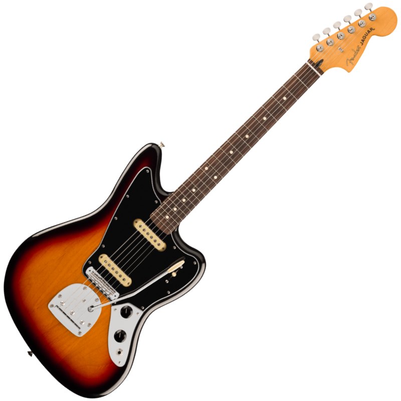 Fender Player II Jaguar, Rosewood Fingerboard, 3 Color Sunburst 