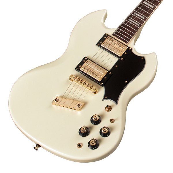 GUILD newark st. collection polara KIM THAYIL VINTAGE WHITE エレキ