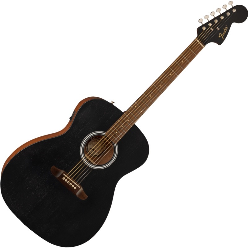 アウトレット Fender Monterey Standard, Walnut Fingerboard, Black Top エレアコ〈フェンダー〉