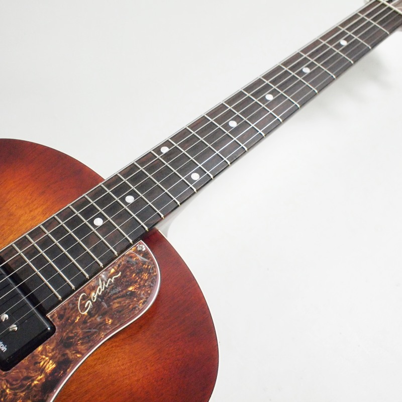 Godin 5th Avenue Kingpin P90 Cognac Burst フルアコ〈ゴダン