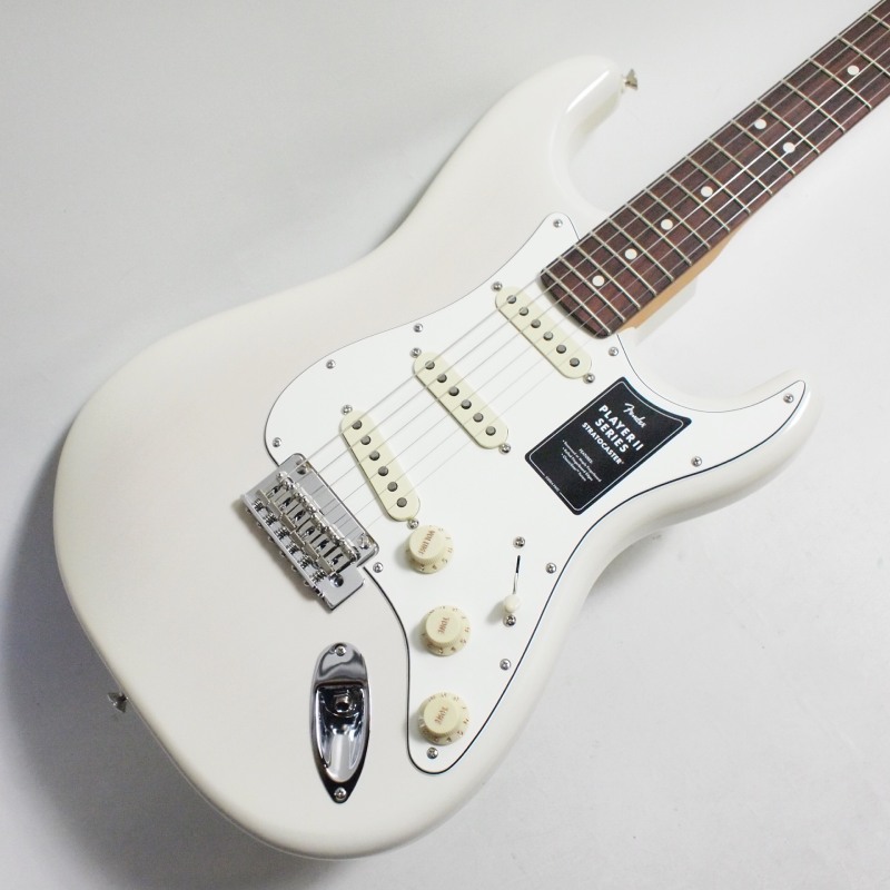 Fender Player II Stratocaster, Rosewood Fingerboard, White Blonde