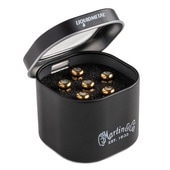 Martin 18APP0014 LUXE Bridge Pins (Gold with Pearl) ブリッジピン〈マーティン〉|Martin|パーツ(ペグ・ブリッチ・ナット他)
