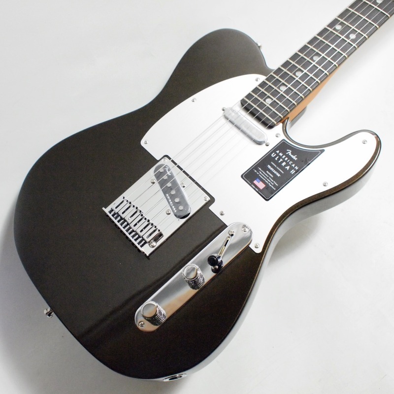 Fender American Ultra II Telecaster, Ebony Fingerboard, Texas Tea