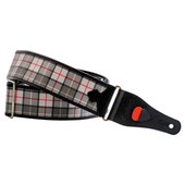 RightOn! STRAPS TARTAN GRS Grey ギター ベース用ストラップ 〈ライトオン！ストラップス〉|その他・ストラップ|ストラップ