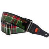 RightOn! STRAPS TARTAN GRS Green ギター ベース用ストラップ 〈ライトオン！ストラップス〉|その他・ストラップ|ストラップ