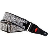 RightOn! STRAPS KASHMIR GRS Grey ギター ベース用ストラップ 〈ライトオン！ストラップス〉|その他・ストラップ|ストラップ