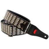 RightOn! STRAPS RAFFIA SALAK Black ギター ベース用ストラップ 〈ライトオン！ストラップス〉|その他・ストラップ|ストラップ