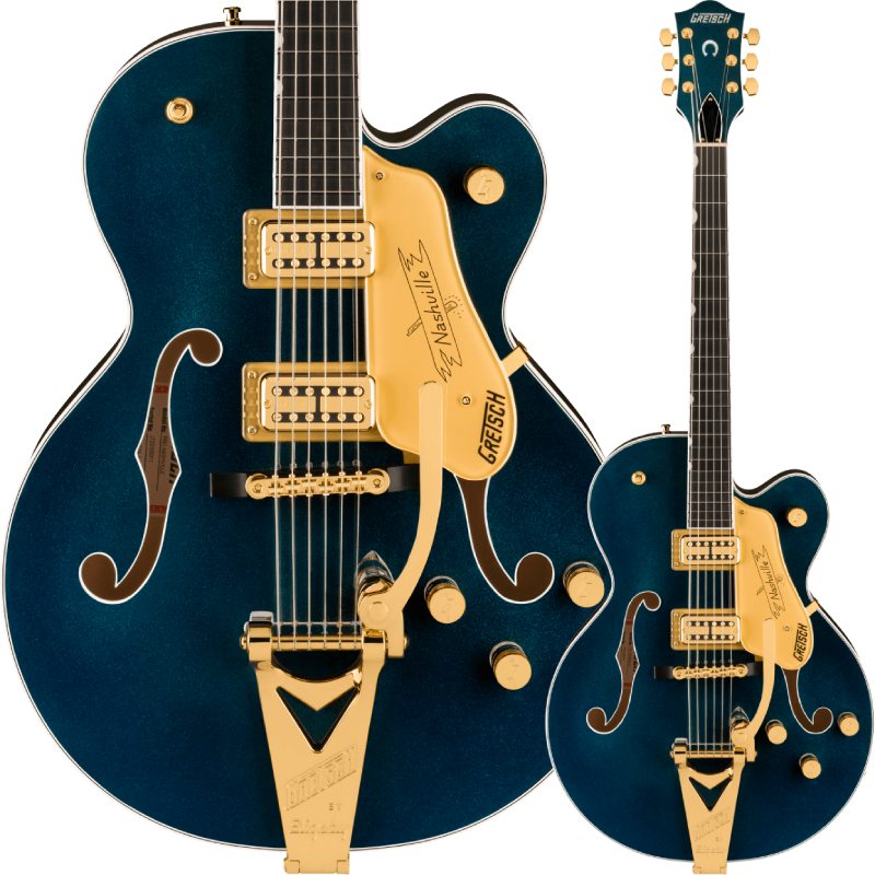 GRETSCH Nashville Hollow Body with String-Thru Bigsby and Gold