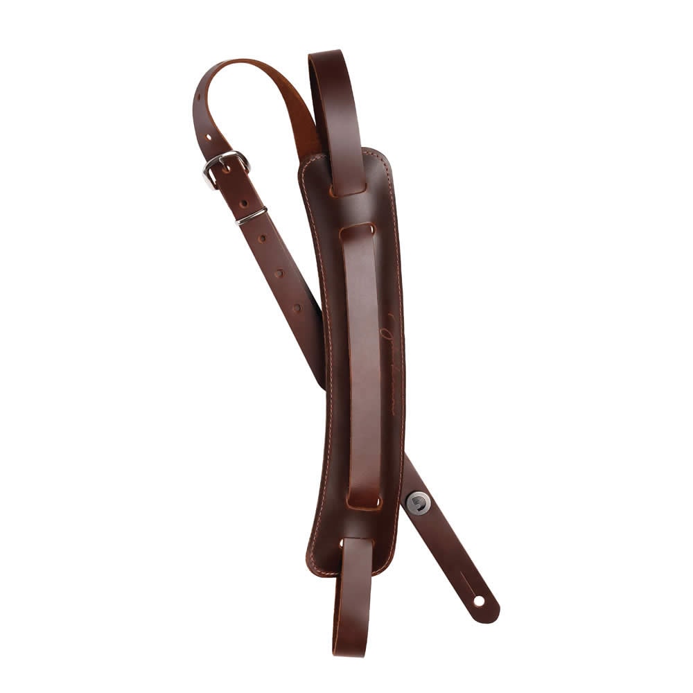 【ジュンレノンさん専用】Headway Ritterギターケース・ストラップ付 D'Addario JOHN LENNON GUITAR STRAP 19JL01 ブラウン ジョン・レノン