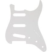 Fender Pickguard, Stratocaster S/S/S, 8-Hole Mount, White, 1-Ply �ԥå������ɡҥե��������