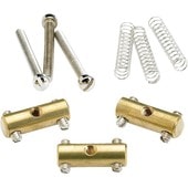Fender Pure Vintage '52 Telecaster Saddle Kit, Brass (3) ���ɥ�ҥե��������