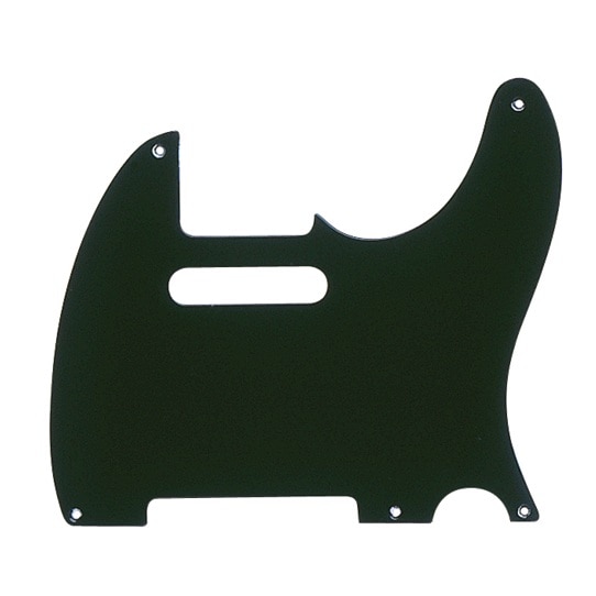 Fender Pickguard, Telecaster, 5-Hole Mount, Black, 1-Ply �ԥå������ɡҥե��������