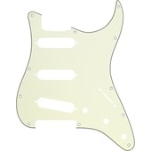 Fender Pickguard, Stratocaster S/S/S, 11-Hole Mount, Mint Green MG/B/MG 3-Ply ԥåɡҥե