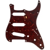 Fender Pickguard, Stratocaster S/S/S, 11-Hole Mount, Tortoise Shell, 4-Ply �ԥå������ɡҥե��������