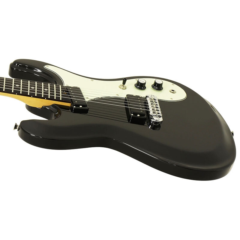 ギター Aria proii dm206bk ARIA PRO II DM-206 BK (Black) エレキギター〈アリアプロII