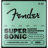 Fender SuperSonic 350L Guitar Strings, Stainless Steel, Ball End, Gauges .009-.042 ���쥭�������� �ե������