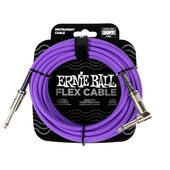 ERNIE BALL 6466 Flex Instrument Cable Straight/Angle 20ft Purple ギターケーブル 〈アーニーボール〉|その他|シールド・ケーブル