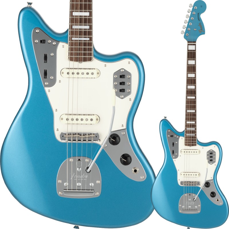 Fender Made in Japan Traditional Late 60s Jaguar, Rosewood Fingerboard, Lake Placid Blue〈フェンダージャガー〉