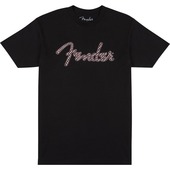 Fender Spaghetti Logo Wavy Checker Tee, Pink Checker, XLサイズ Tシャツ〈フェンダー〉|その他|Accessories その他