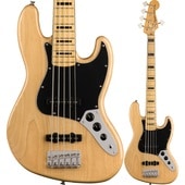 Squier by Fender Classic Vibe '70s Jazz Bass V, Maple Fingerboard, Natural【スクワイア フェンダー5弦ベース】 |Fender